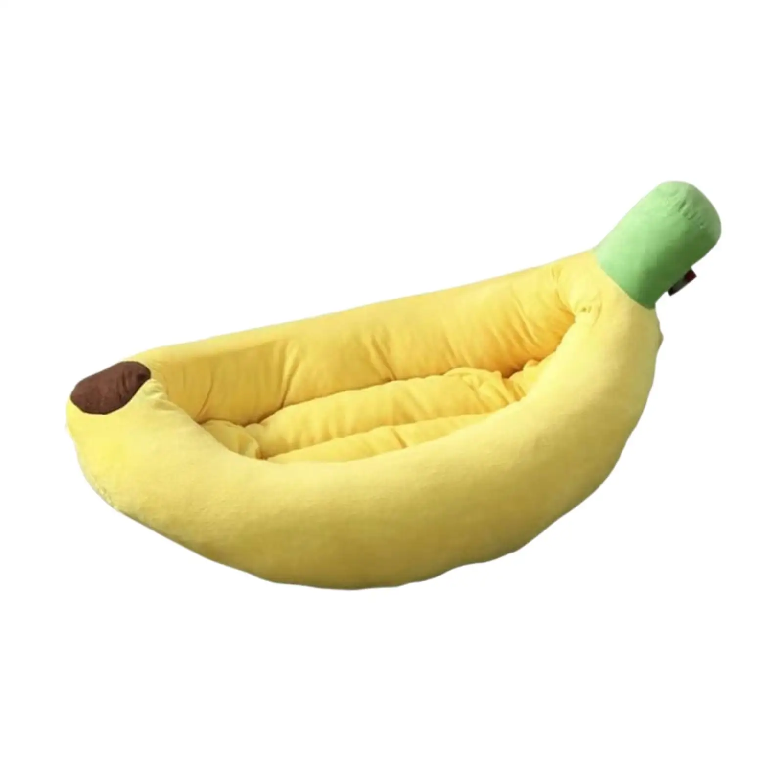 Dog Nesting Bed Banana Shape Soft 47x28x13cm Comfortable Washable Pet Bed view 4