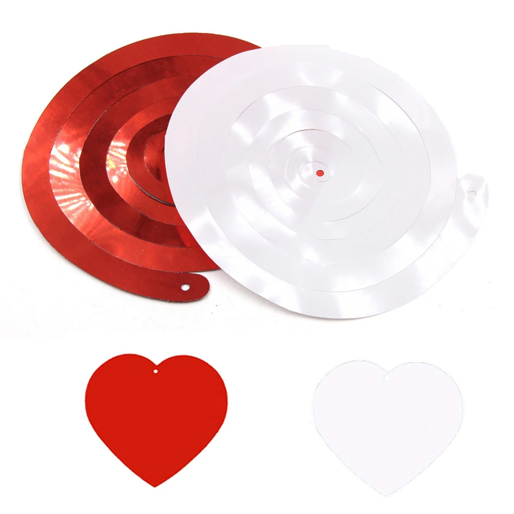 1 упаковка, подвеска в форме сердца, из ПВХ