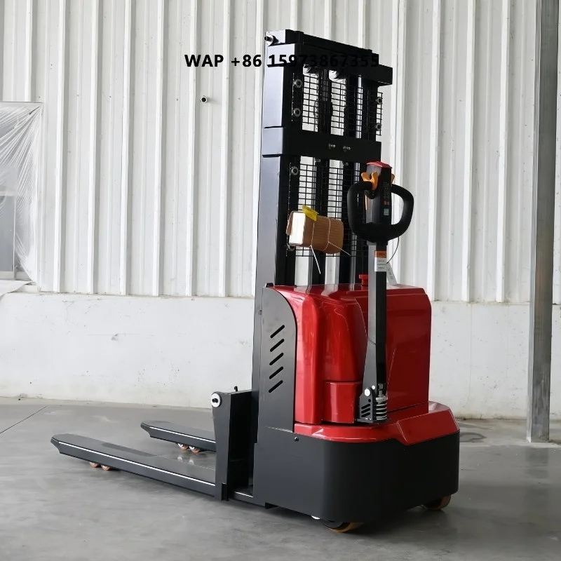 Mini Electric Stacker Pallet Stacker Manual Stacker Small Warehouse Forklift