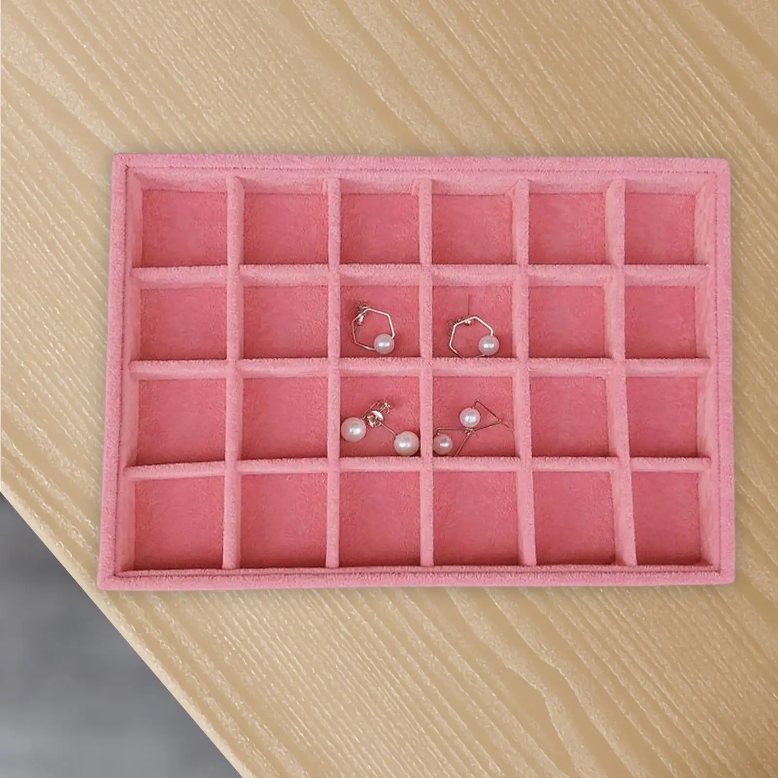 

Jewelry Display Tray Bangle watch Container Organizer Box for