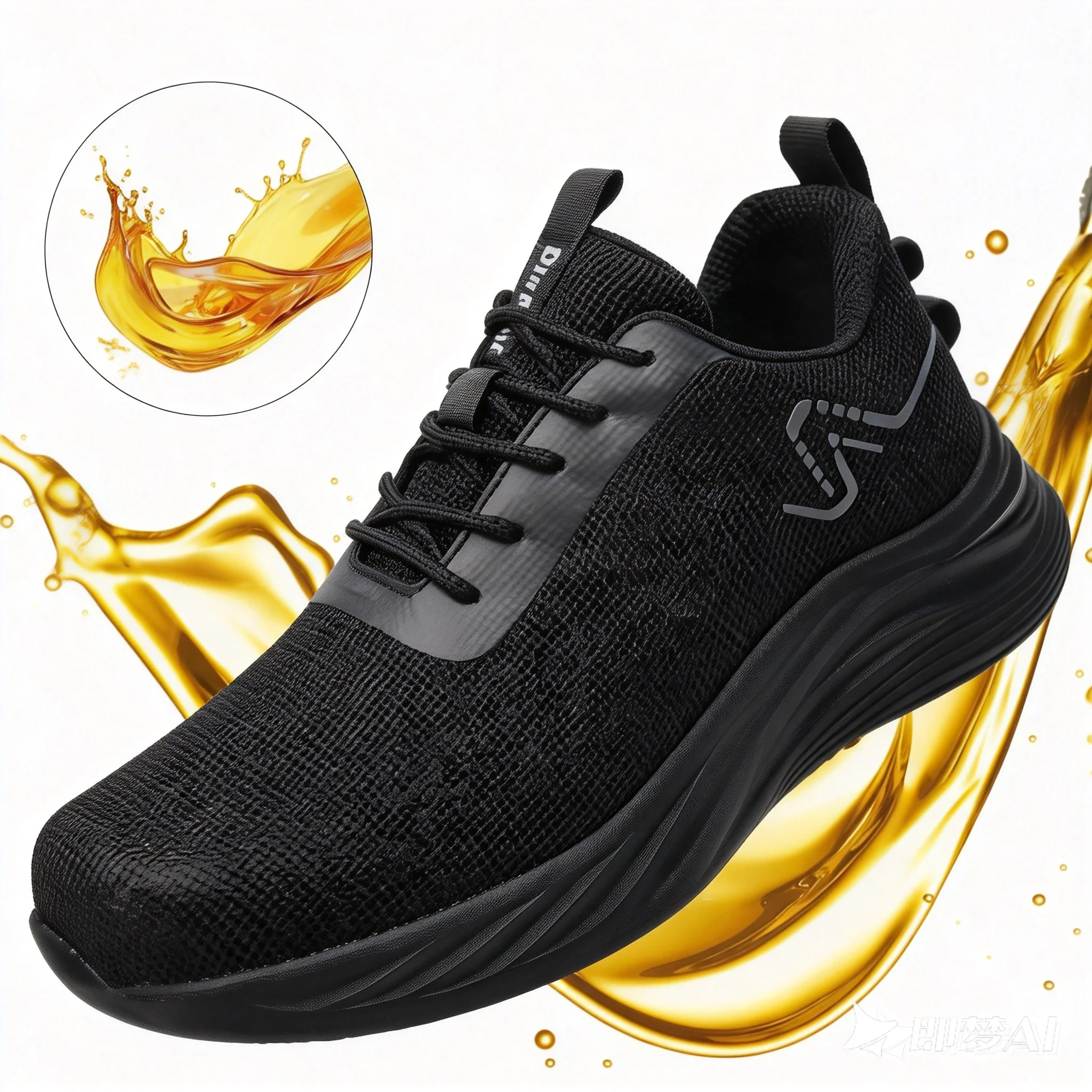 Four Seasons Anti-Slip Chef Shoes Workwear for KFC Restaurant Kitchen Hotel Oil Resistant Waterproof Cross-Border Work Shoes