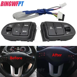 Car Steering Wheel Buttons for KIA Sportager Steering Wheel Audio Channel and Constant Speed Cruise Control Button Volume Switch