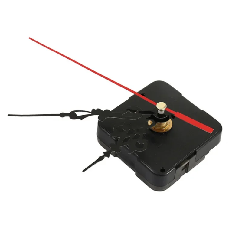 Black Mute Clock Quartz Watch Clock Mechanism Battery Accessories Parts Wall Repair Mechanism Replacement Movement