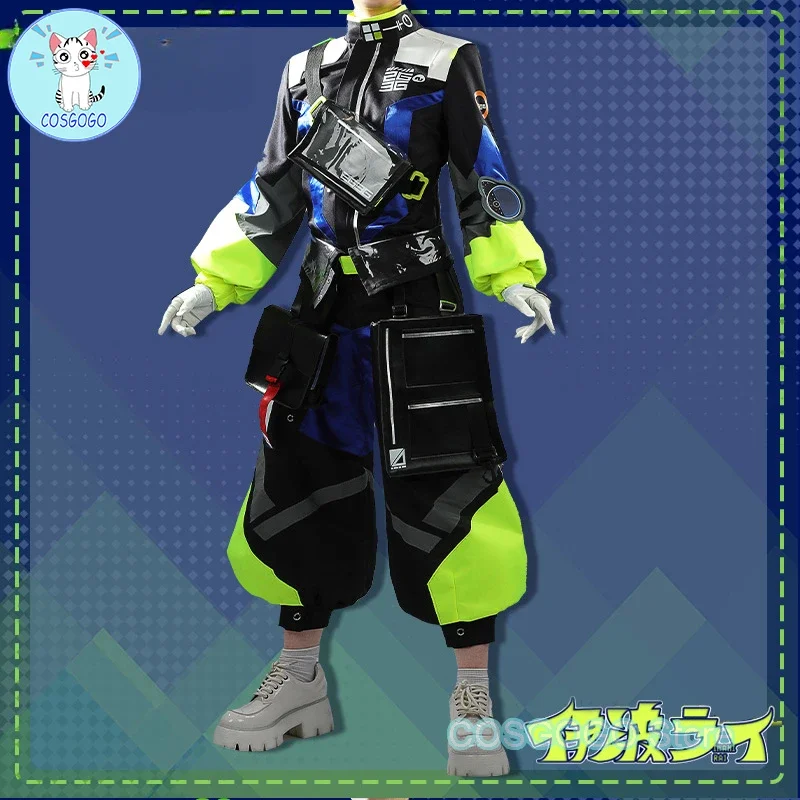 COSGOGO [Customized] Vtuber Nijisanji Inami Rai Cosplay Costume Game Halloween Outfits Men New Suit Uniform