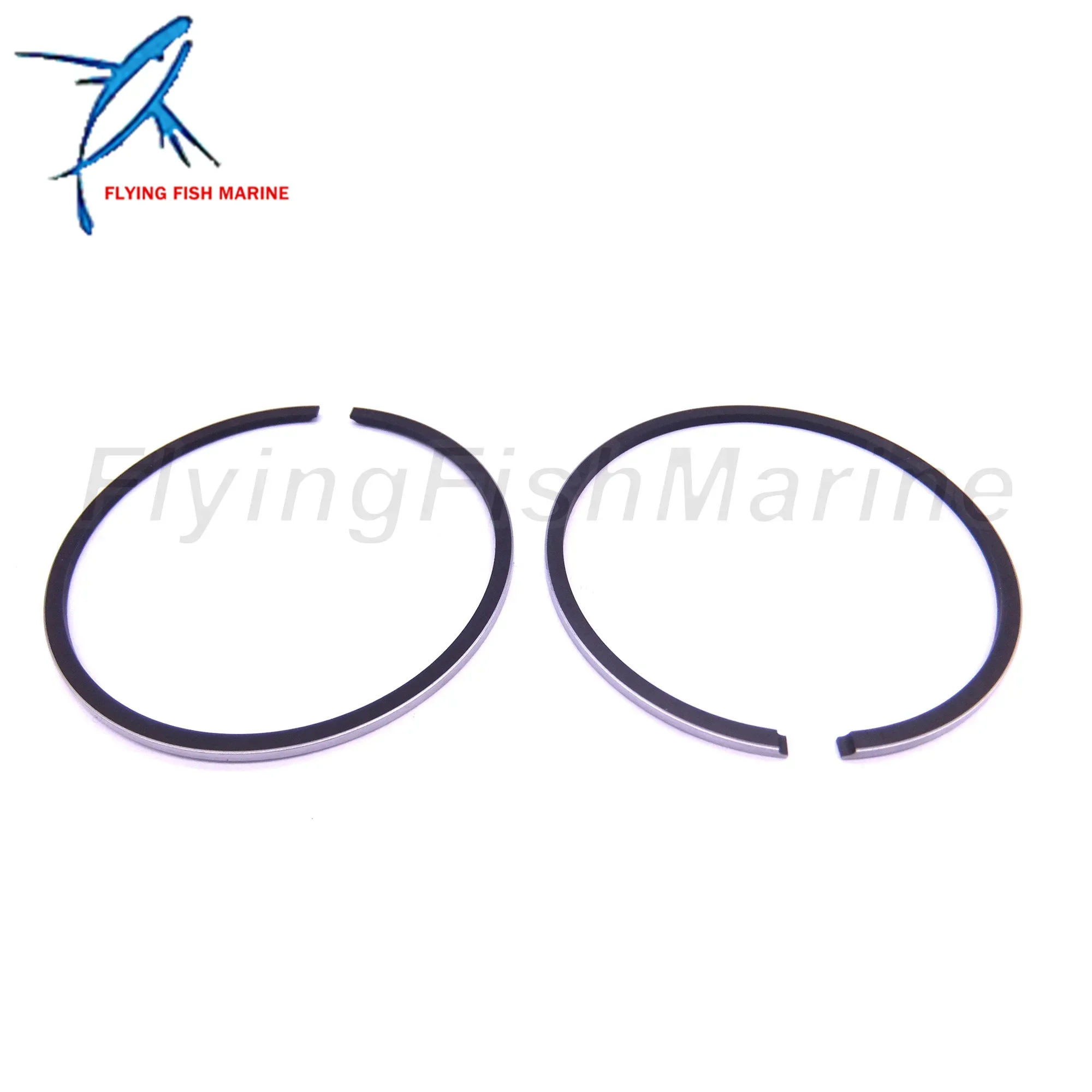 

Outboard Engine 689-11610-00 689-11610-01 Piston Ring Set STD for Yamaha 25HP 30HP, 72mm