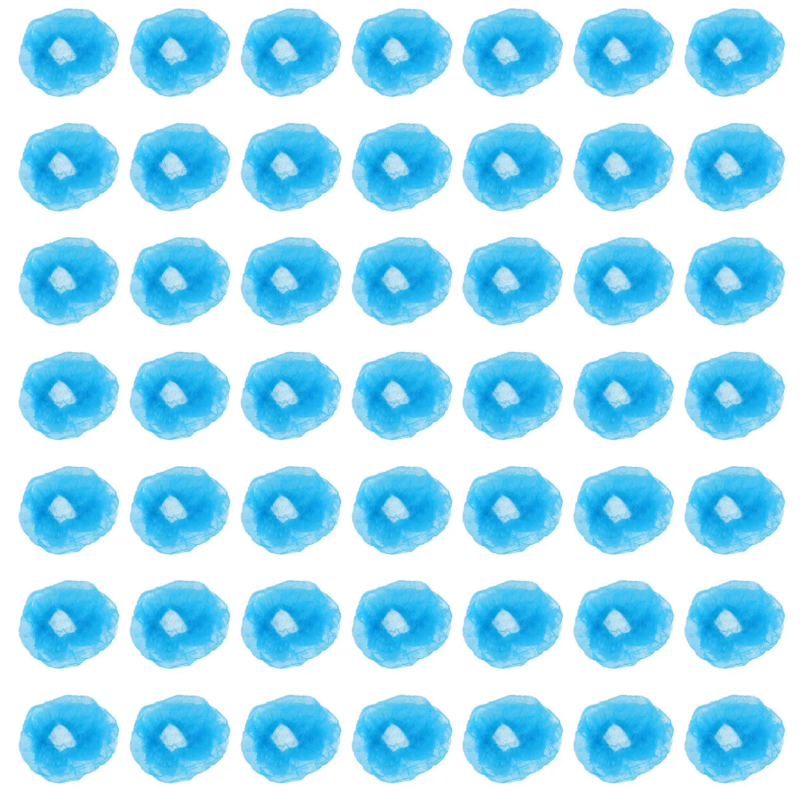 

200Pcs Nonwoven Disposable Hats Breathable Soft Comfortable Elastic Band Salon Makeup Hair Cap Protective Dustproof Headwear