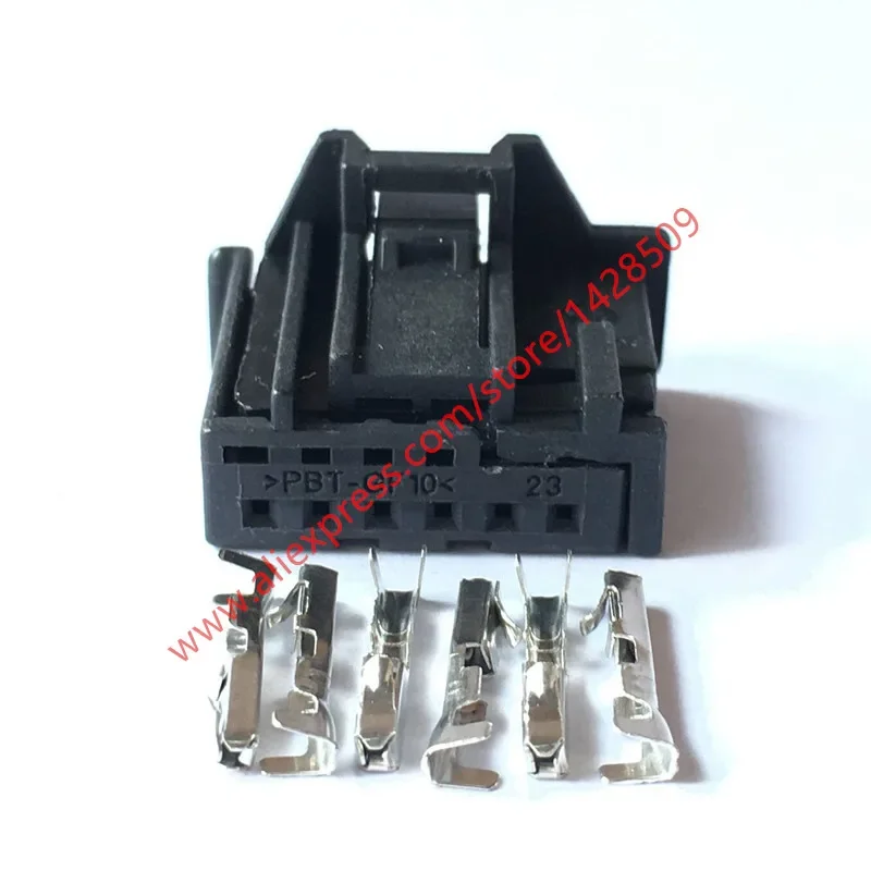 1 Pcs Dome Light Reading Light Automotive Socket 1-969490-4 Auto Electrical Female 6 Pin Connector For VW