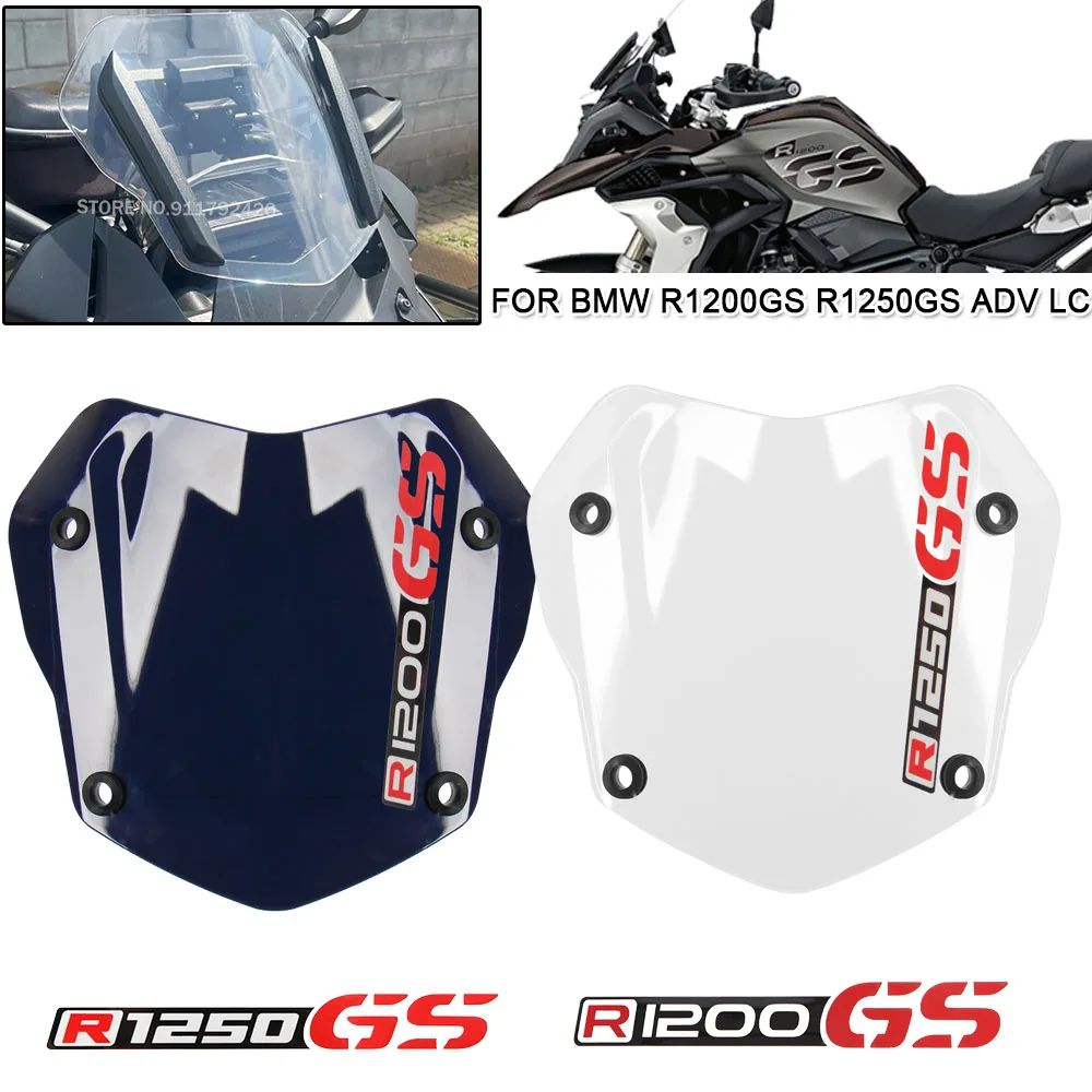 

GS 1250 Windscreen Windshield Motorcycle Front Wind Deflector Screen Spoiler Protector For BMW R1200GS R1250GS Adventure GS1200