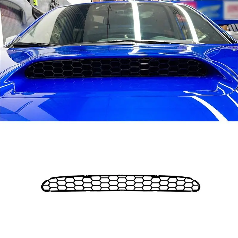 For Subaru WRX STI VA Front Hood Vent Bonnet Cover 2014-2021 Air Outlet Dust Cover Accessories-A02G