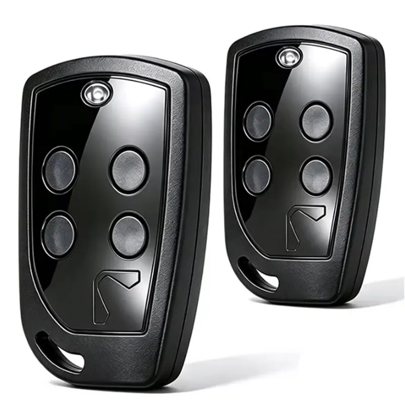 LXYB18B Garage/Gate Remote Control Vario 4U Black 433.92Mhz Rolling Code- Works With VARIO PRO, MERCURIO MOON, COSMOS, OCEAN Sys