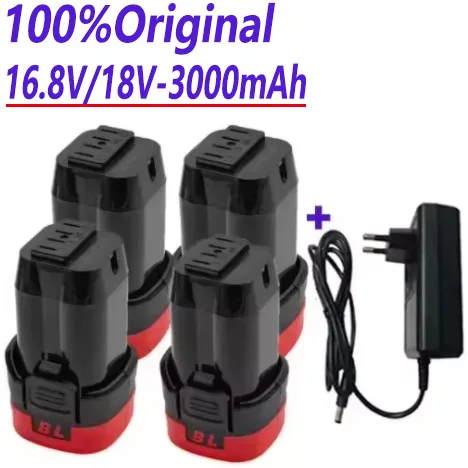 

100%New 16.8V/18V 3000mAh Battery for Dongke JAVN Battery, Brushless Small Steel Gun, Starter, Brushless Lithium