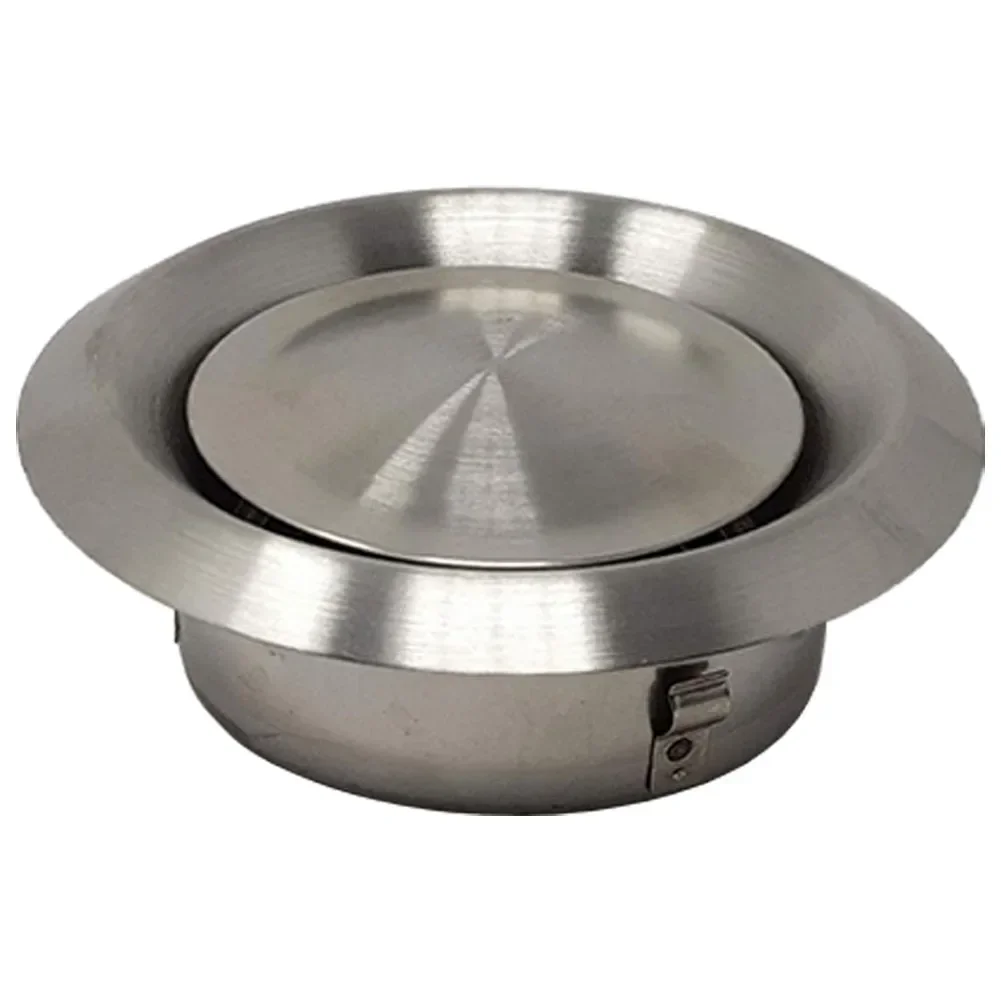 

Воздуховыпускное отверстие из нержавеющей стали Детали и аксессуары для HVAC Металлическая крышка Выходное отверстие Настенное вентиляционное отверстие Кондиционеры Круглые