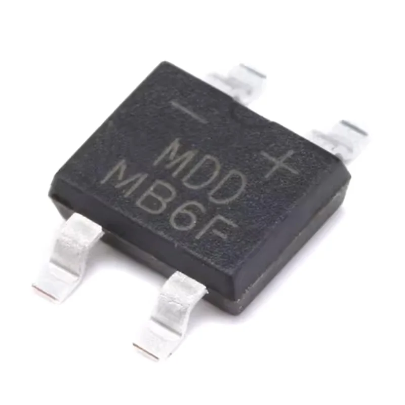 10 Brand New Original Mb6S-E3/80 Mb6S 1A 600V Rectifier Bridge Single-Phase Glass Passivated Rectifier