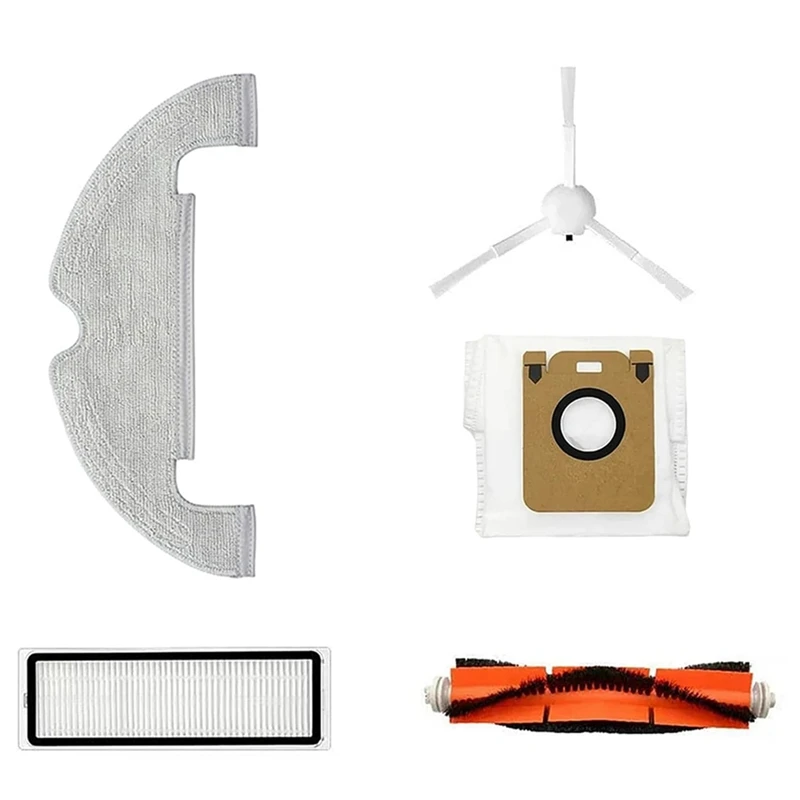 A44F-для Dreame Bot D10 Plus/RLS3D пылесос основная боковая щетка Hepa фильтр швабра тканевые мешки для пыли запасные части