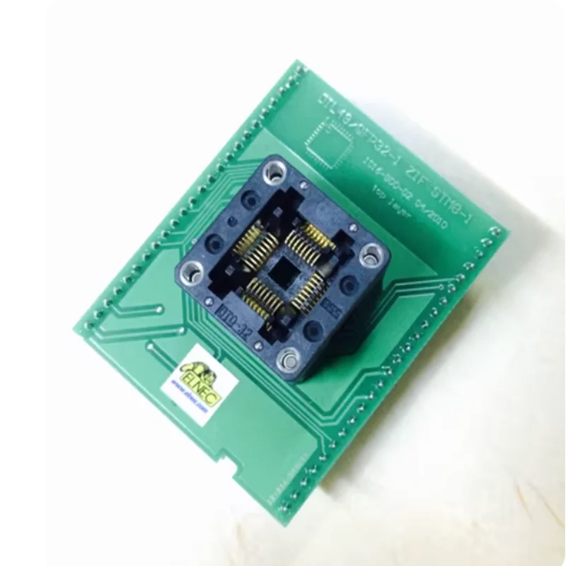 

ELNEC Beeprog2C Разъем для программирования DIL48/QFP32-1 ZIF STM8-1 (НО. 70-1016) Тестовая розетка IC