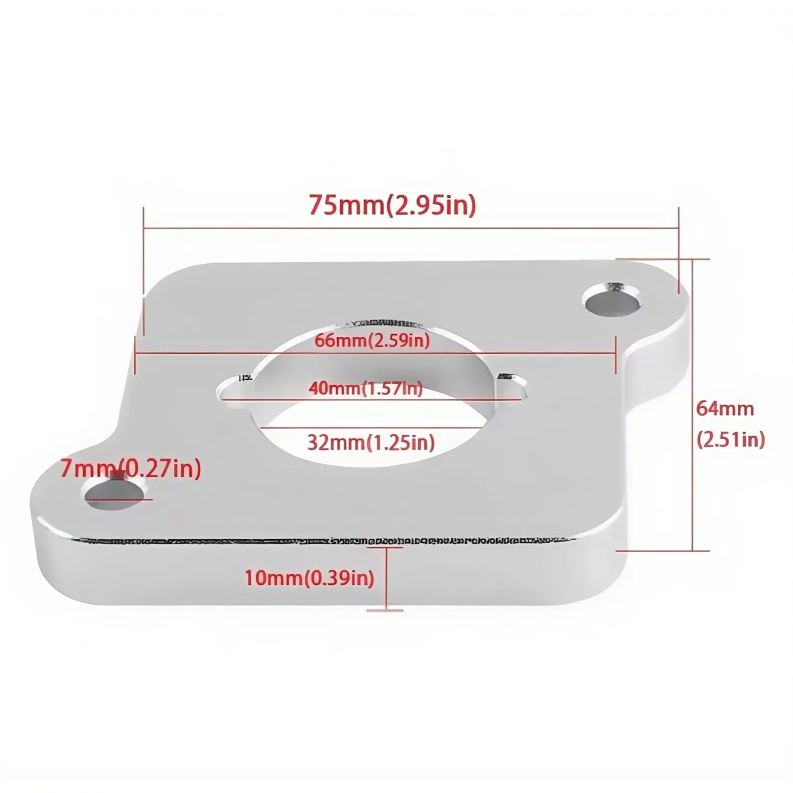 CAR CROWN Coilpack Adapter Plates Billet Aluminum 1.8T 2.0TFSI For VW AUDI GTI GLI Passat Golf 1.8T 2.0TFSI