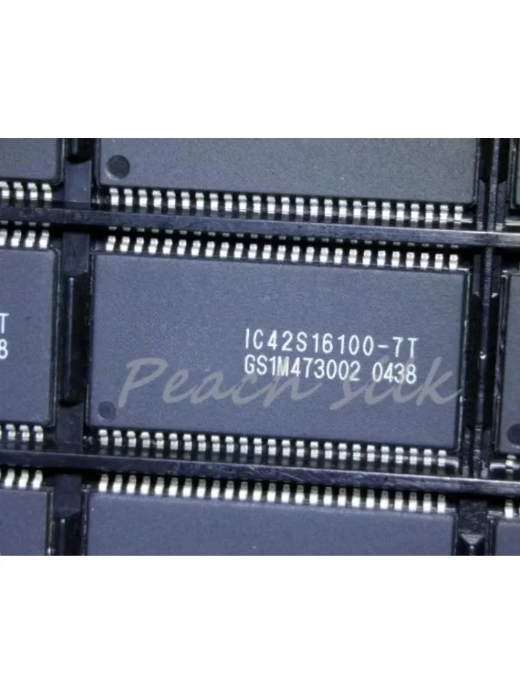 (5piece)IC42S16100-7T TSOP-50 DDR memory flash ARM main control FLASH serial port IC