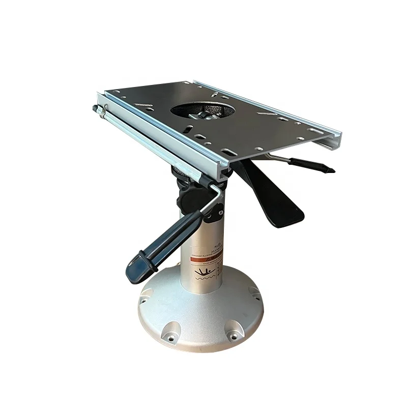 

Marine aluminum Marine seat base Slide rail Adjustable Marine seat base