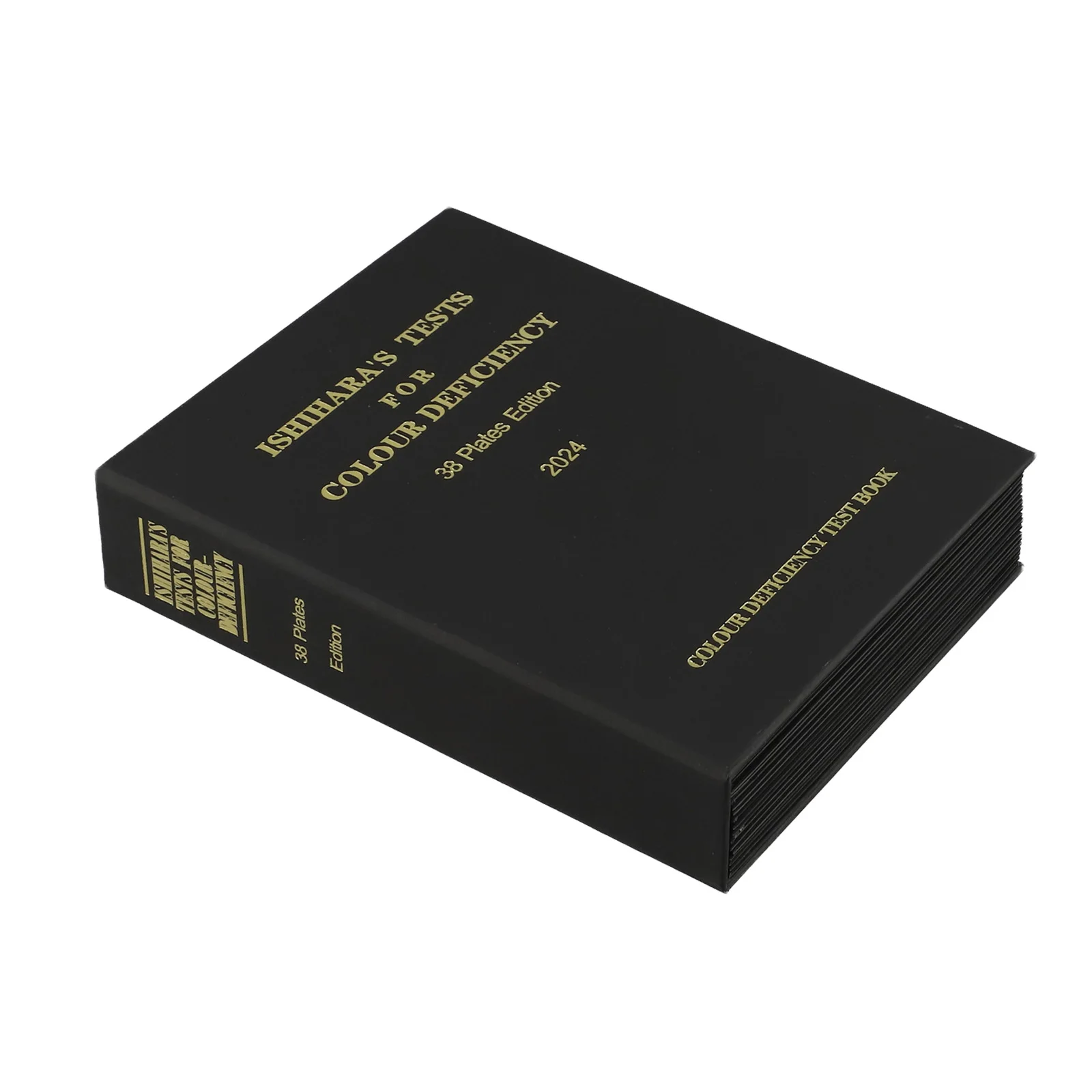 Color Difference Test Book Ishihara 2024 with 38 Plates for Professional Diagnosis of Various Color Vision Deficiencies