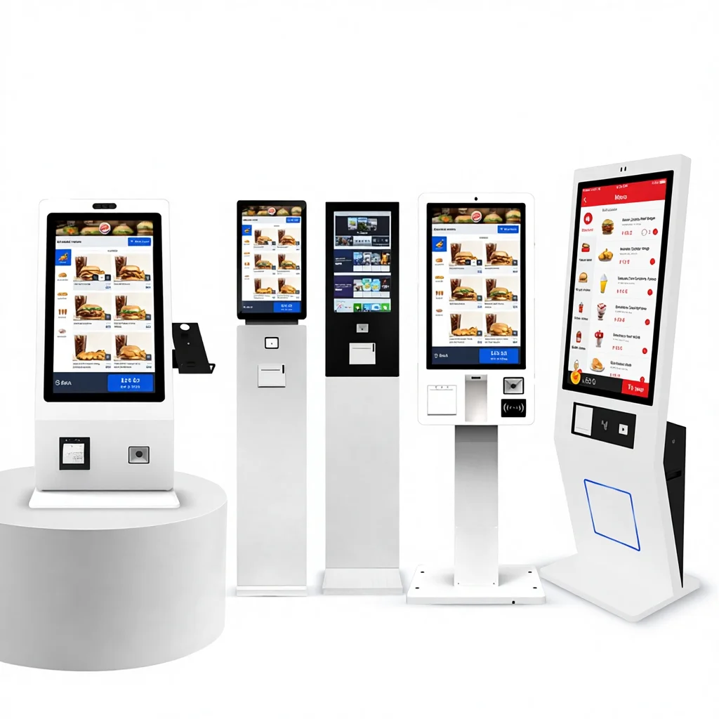 Máquina todo en uno para pedidos de autoservicio, gestión de filas de espera, estación de préstamo de libros, emisión de recibos, escaneo y SDK.