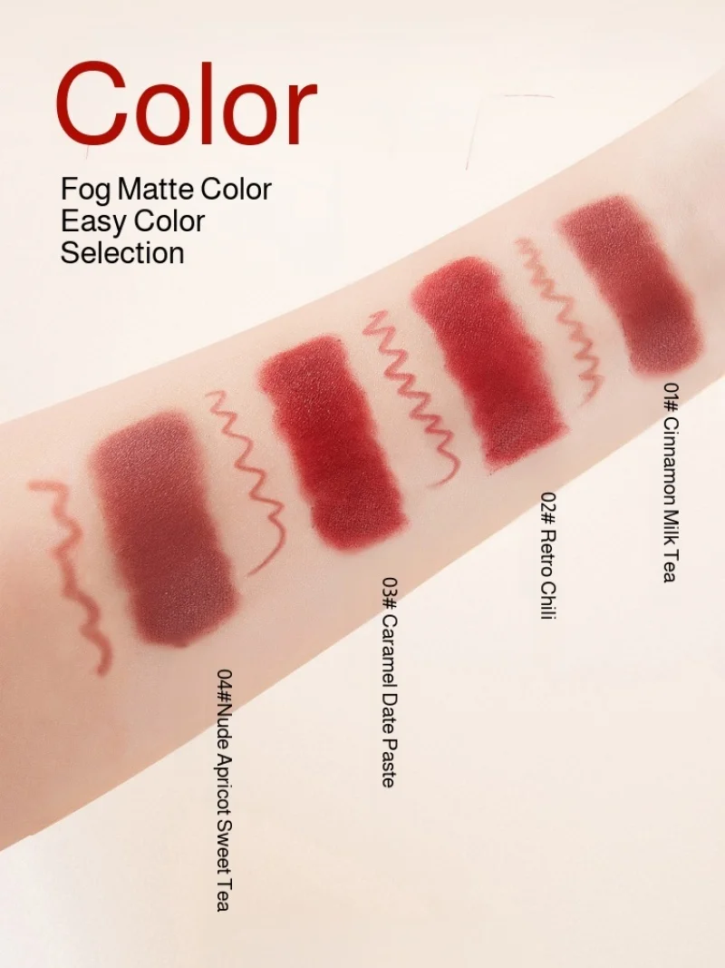 Rossetto opaco antiaderente Nebbia morbida Contorno naturale Matita per labbra Opaco Impermeabile Sbiancante Nebbia morbida Colore labbra Lucidalabbra Tubo fine