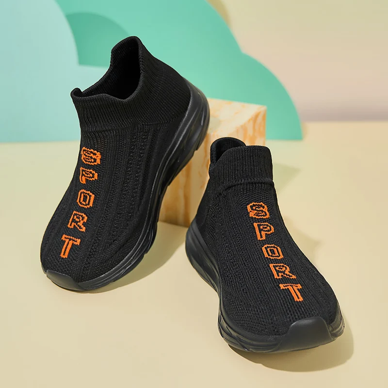 زوج من الأحذية الرياضية الشبكية عالية الجودة للأطفال في الفصول الأربعة، طراز ناعم بخطوة واحدة، مقاسات 27-38، MZC-693