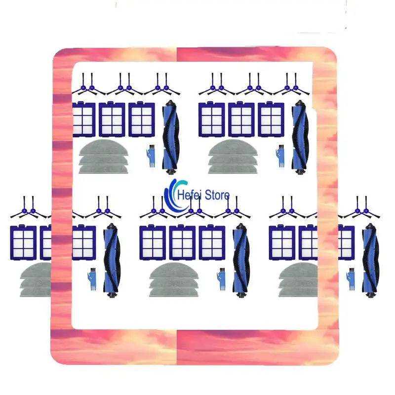 

24-Hour Delivery 5X Filter Brush Mop Pads Accessories Kit For Eufy Robovac X8 Robot Vacuum Cleaner Replacement Parts