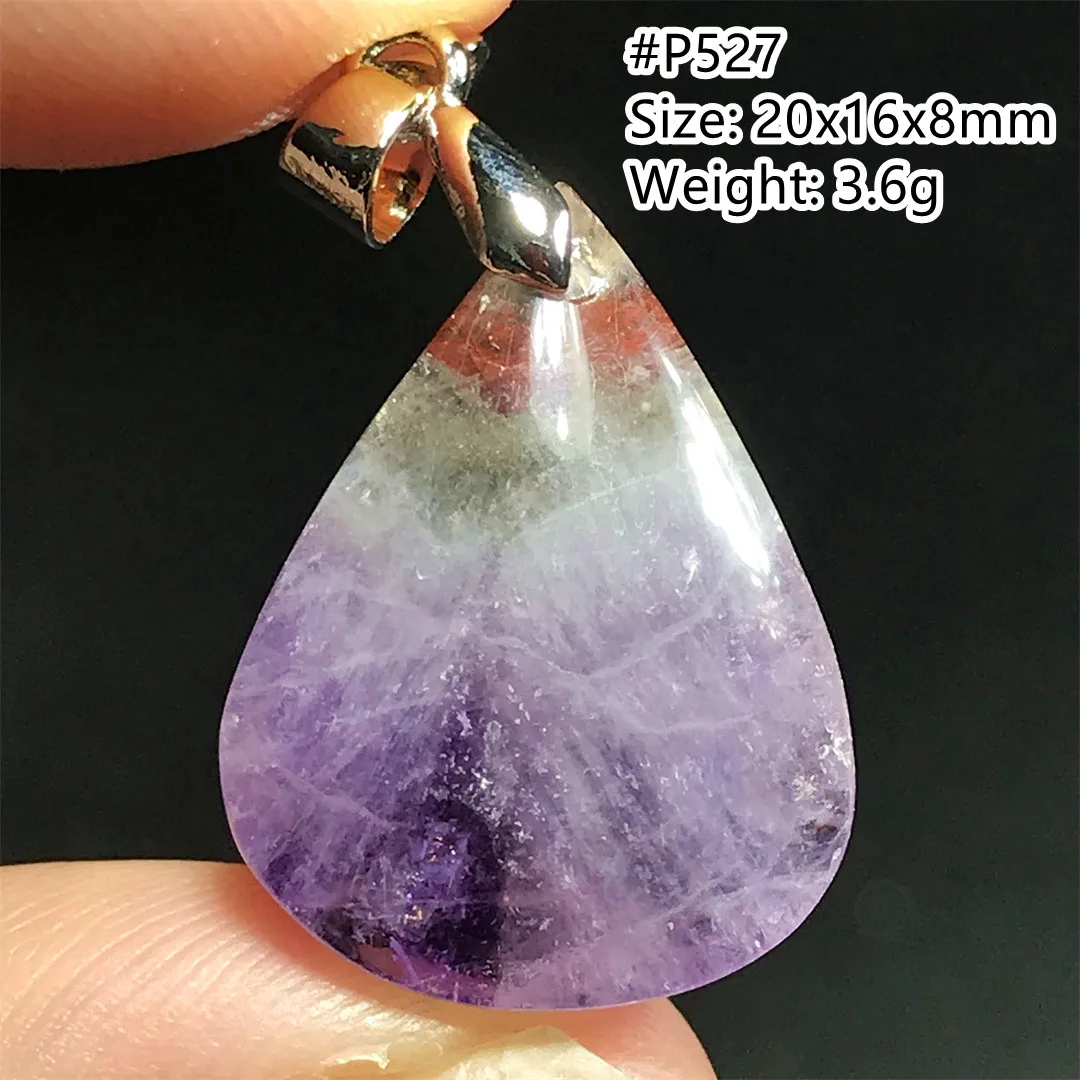 Top Natural Auralite 23 Pendant For Women Lady Man Wealth Gift Cacoxenite Crystal Beads Canada Gemstone Stone Jewelry AAAAA