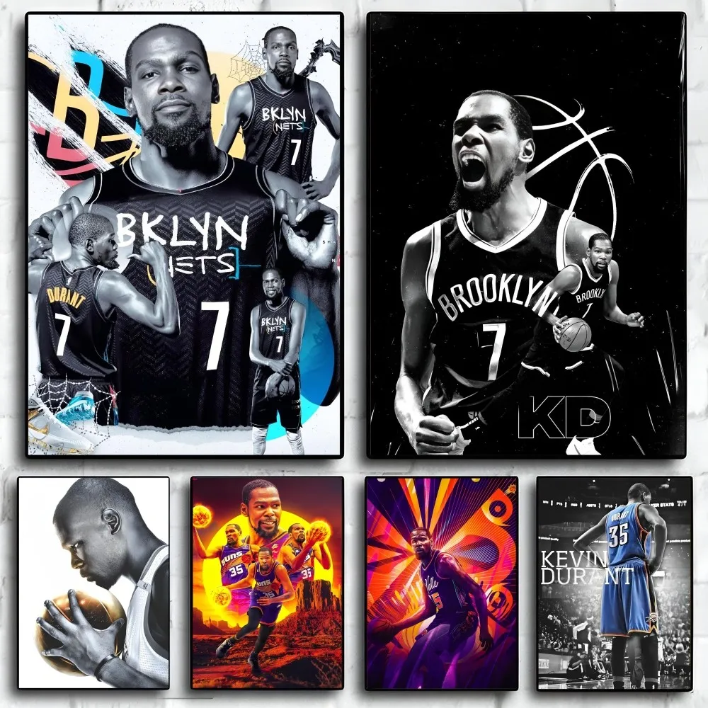 

k-Kevin d-Durant Poster Paper Print Home Living Room Bedroom Entrance Bar Restaurant Cafe Art Painting Decoration