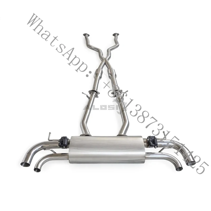 

High-flow Escape Catback LC500 5.0 2017-2024, sound wave exhaust performance system sports car