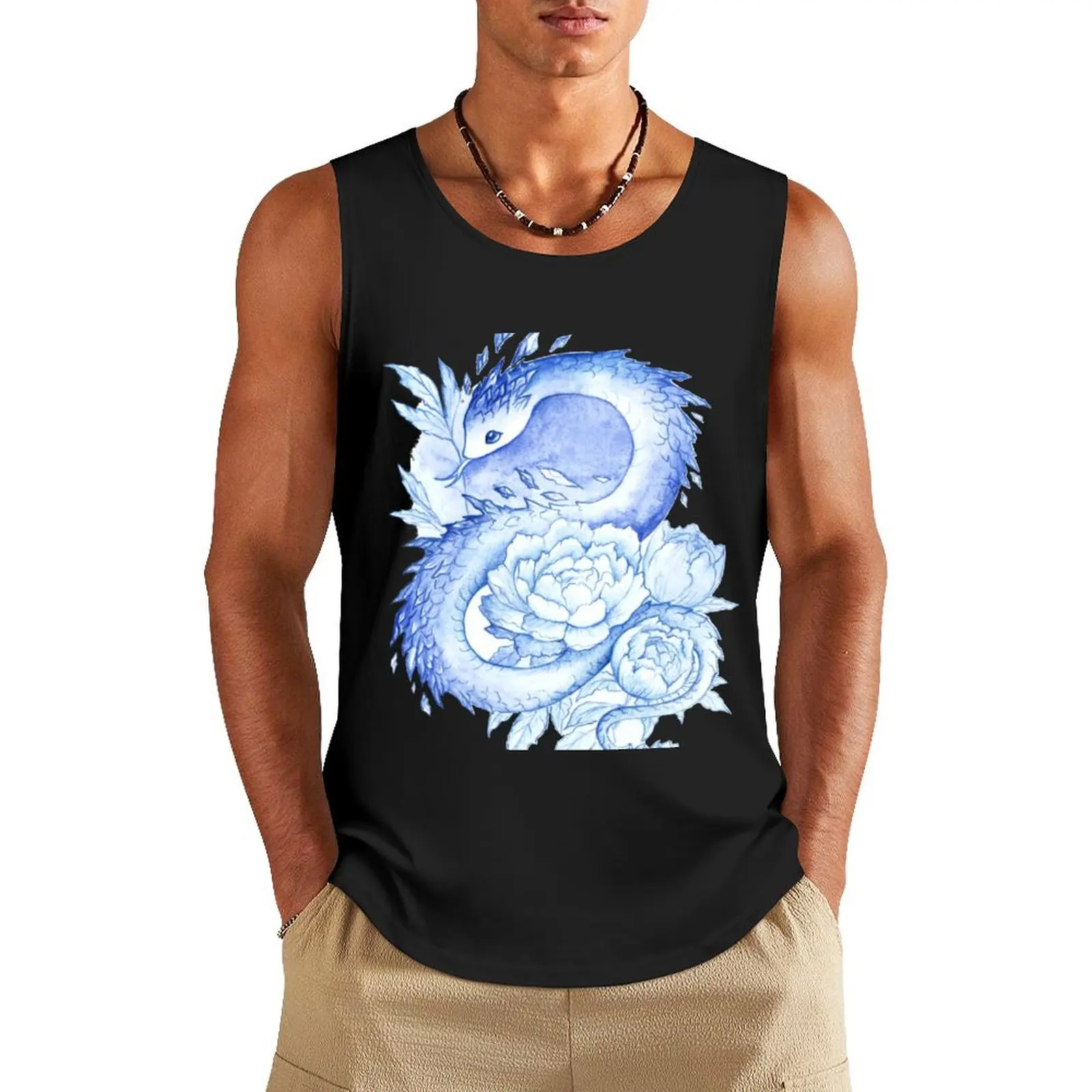 

Ice snake Tank Top sleeveless gym shirts male Man gym clothes gym t shirt men shirt man