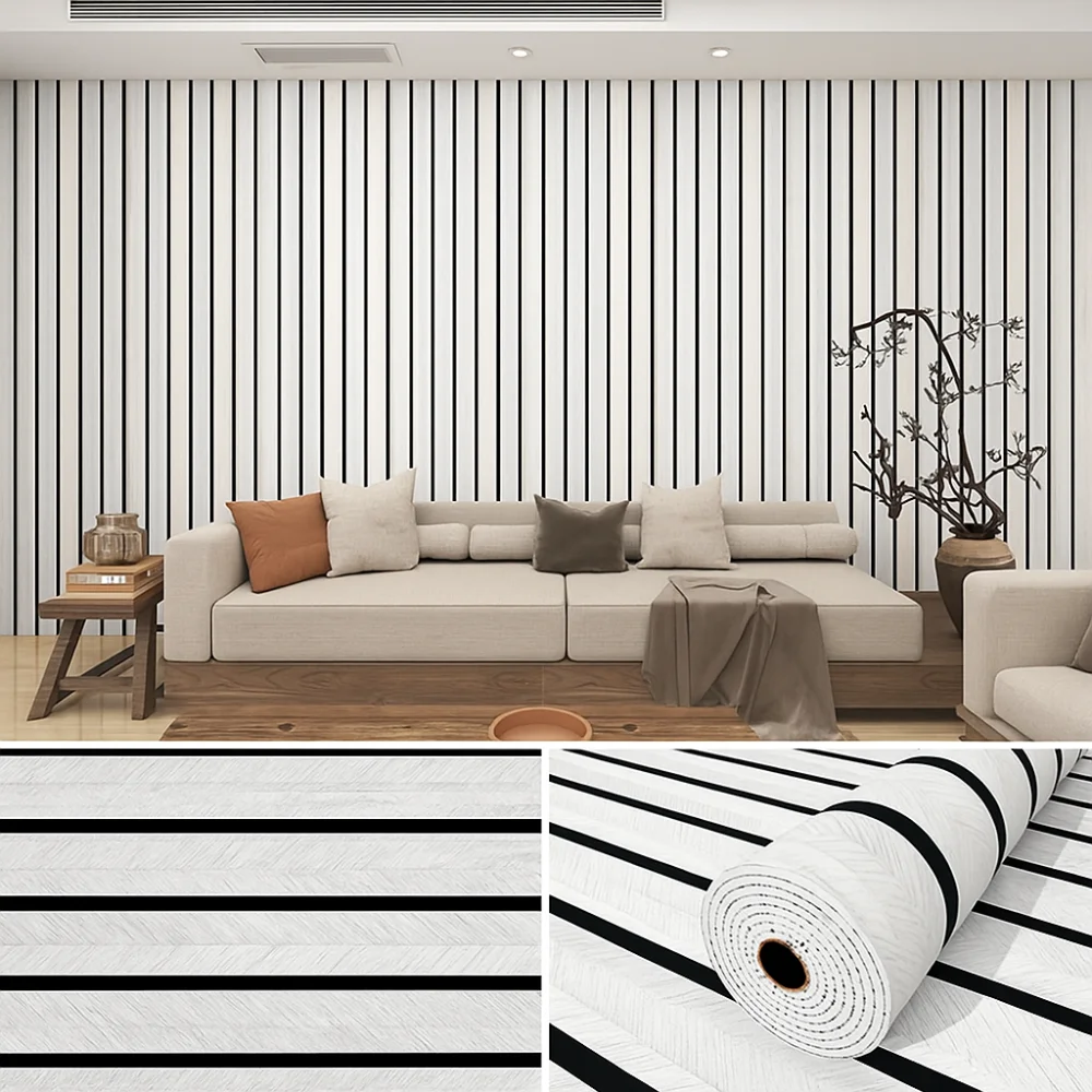 

Водонепроницаемые наклейки на стену, влагостойкие, шириной 40 см, самоклеящиеся обои из толстого пенопласта, длина 3/5/10 м