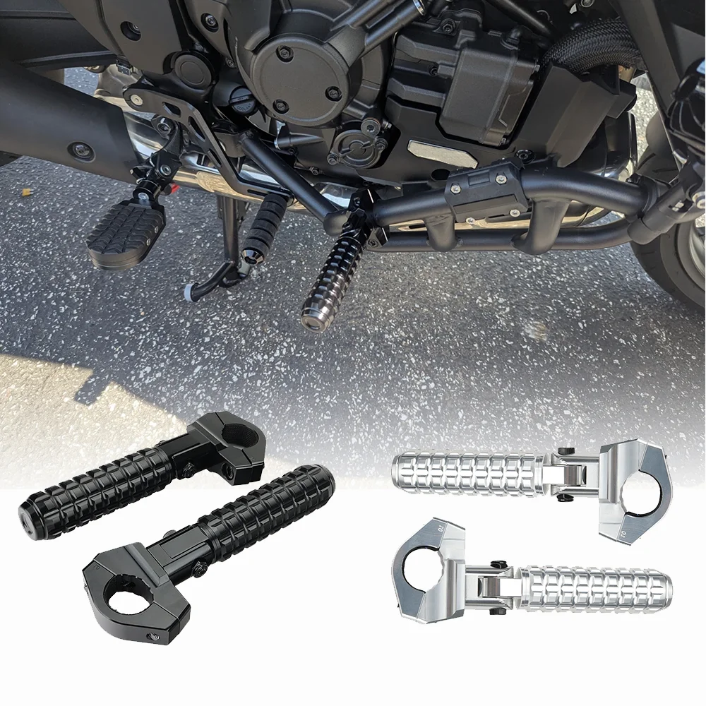 

Подставка для ног мотоцикла 7/8 "-1,25" 22-32 мм, педаль, универсальные подножки для KLR 650 DR650 XR650L TW200 CRF300L Tenere V-strorm