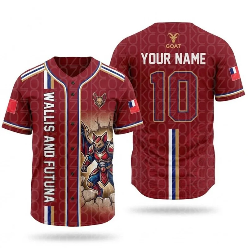 Custom Representative animal Baseball Jersey for Men Women Short Sleeve JerseyShirt Team Shirts Hip Hop Unisex Tops