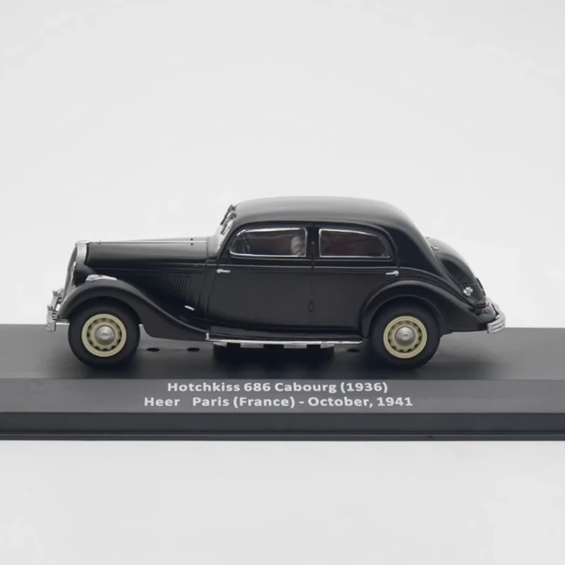 

Ixo 1:43 Scale Hotchkiss 686 Cabourg 1941 Alloy Car Model Static Collection Decorated Holiday Gifts Toys