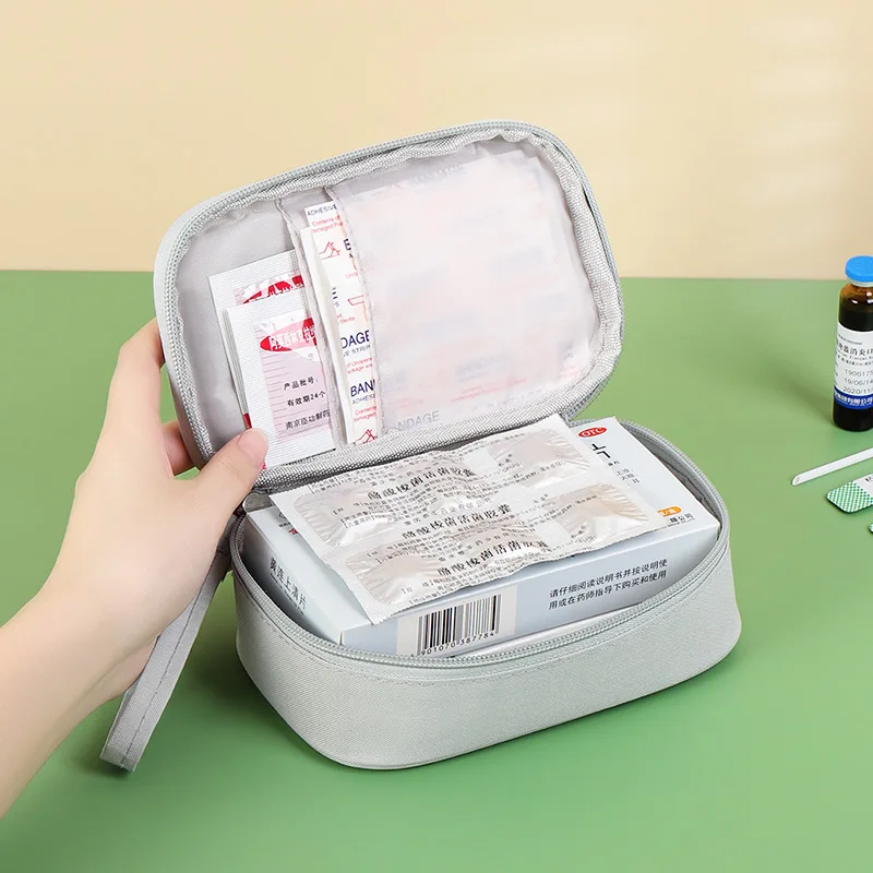 Home Family First Aid Kit Bag Large Capacity Medicine Storage Bag Organizer Box Outdoor Travel Survival Emergency Bag Portable