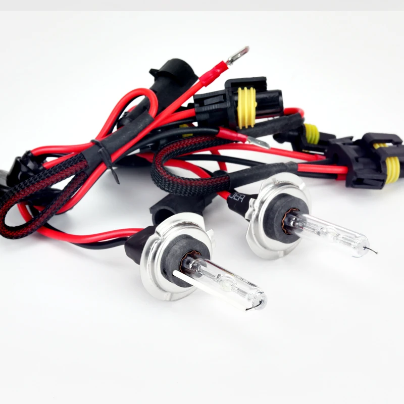 H7 6000K Metal Clip Fast Bright 55W AC 12V Car Auto HID xenon Headlight Lamp
