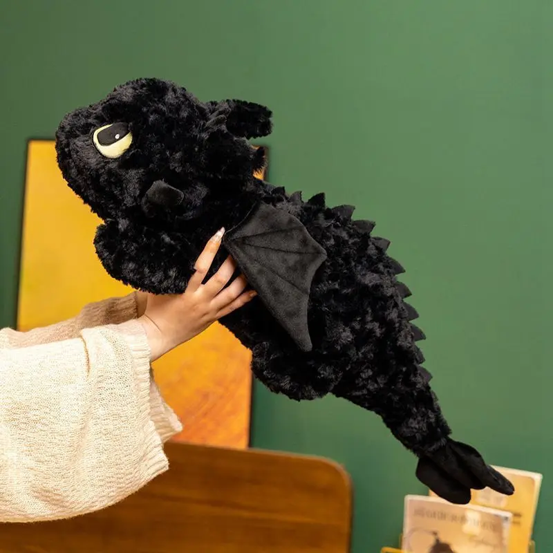 

Toothless Plush Light Fury Stuffed Doll How To Train Your Dragon Peripheral Toys Kawaii Little Dragon Pillow Cushion Kid Gift