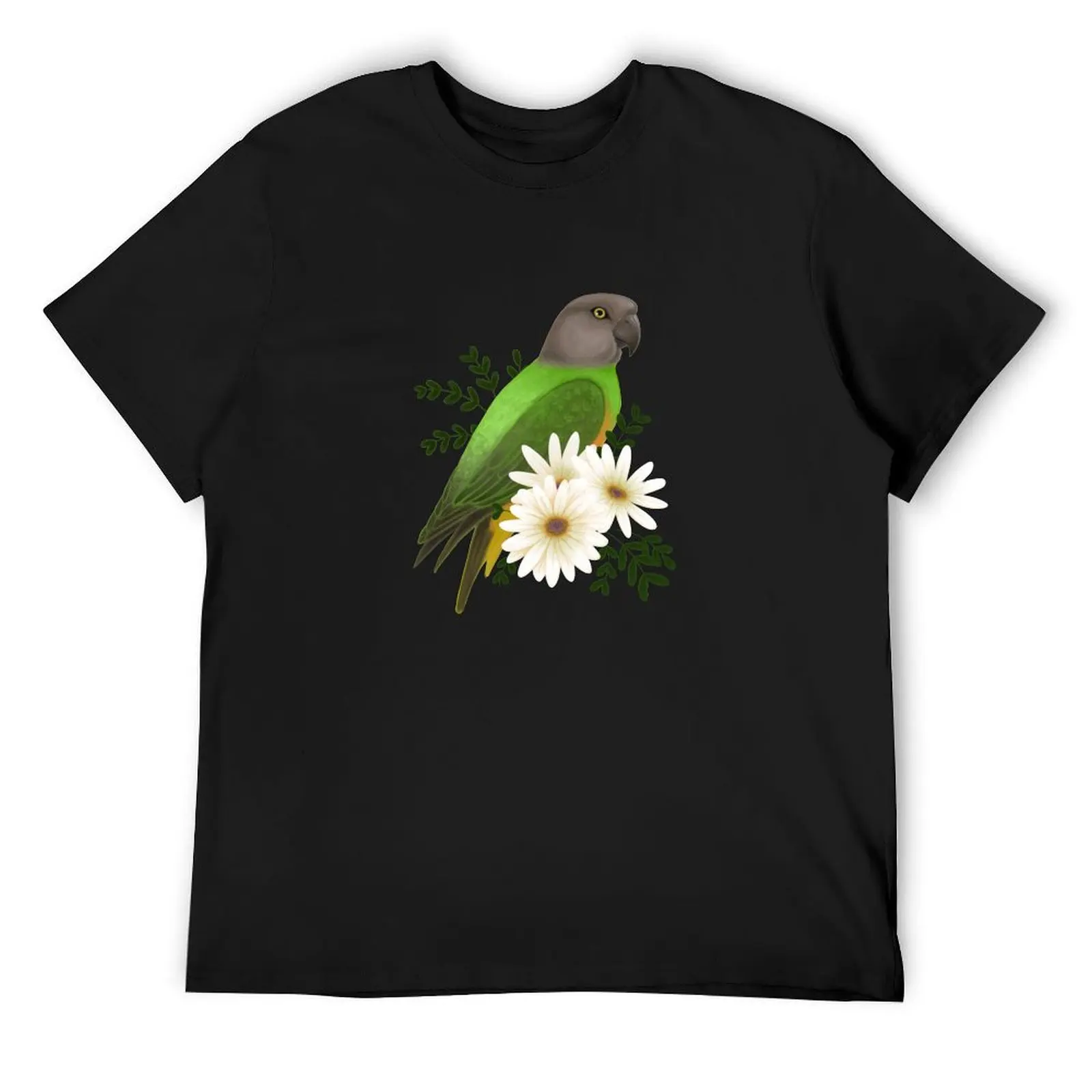 

Senegal Parrot T-Shirt kawaii clothes quick-drying korean fashion graphic t shirt vintage men t shirts high quality