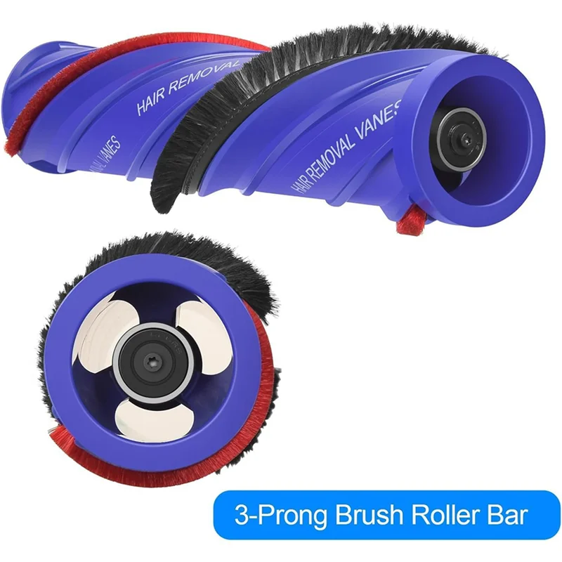

ABGG-2X Щетка против запутывания с торцевой крышкой для Dyson V11 V10 V8 V7 V12 Slim, SV10 SV11 SV12 SV14 SV30, номер детали 972500-01