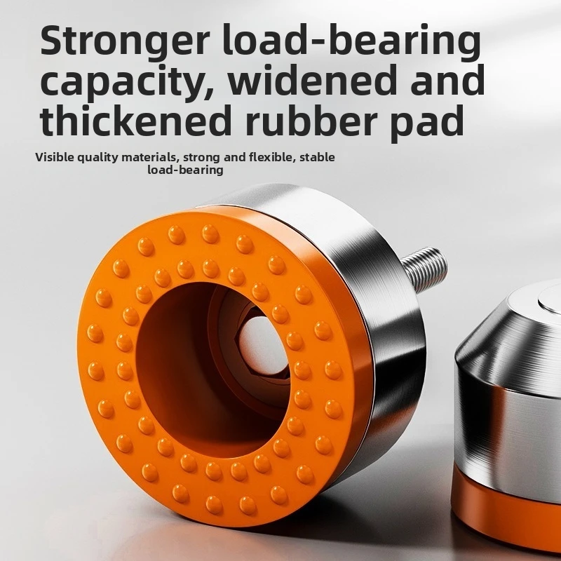 Adjustable Machine Leveling Feet TPU Base Shock Absorbing Furniture Leveling Feet Anti-Slip Leveling Mounts