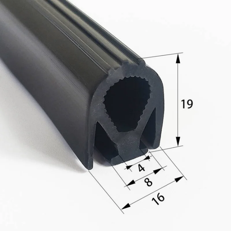 7005 Sold By The Meter Continuous Silicone Seal Strip High Temp Commercial Oven Steaming Cabinet Door Gasket Repair Parts