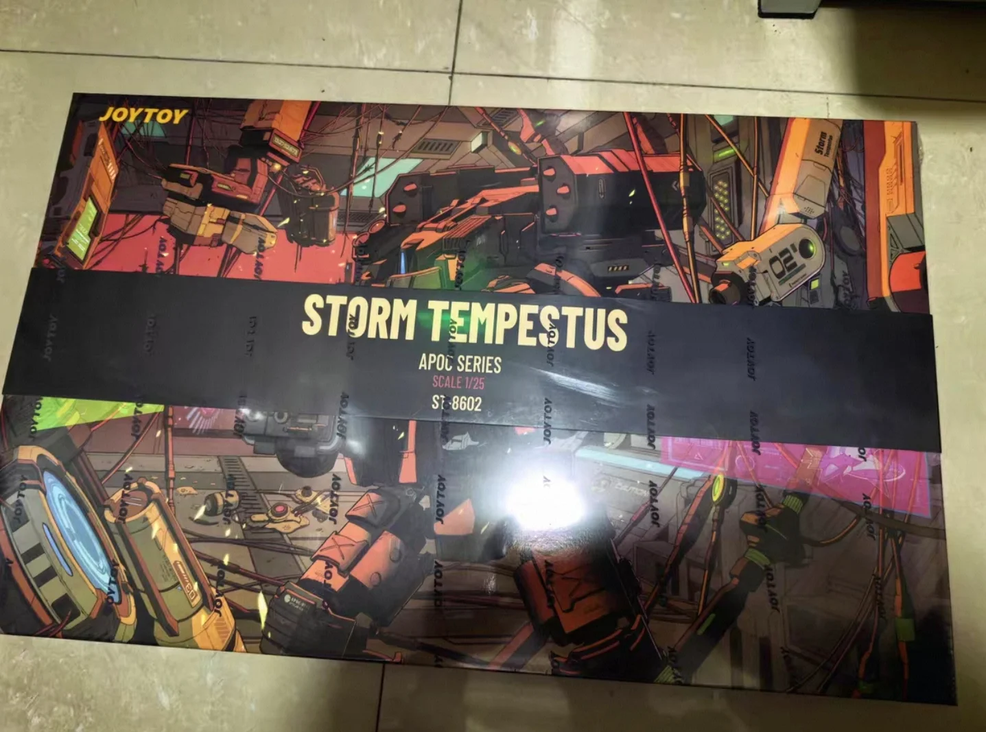 

【FS】JOYTOY Scale 1/25 Action Figures APOC Series Storm Tempestus Fire Support Type Mecha Model Toy Gift