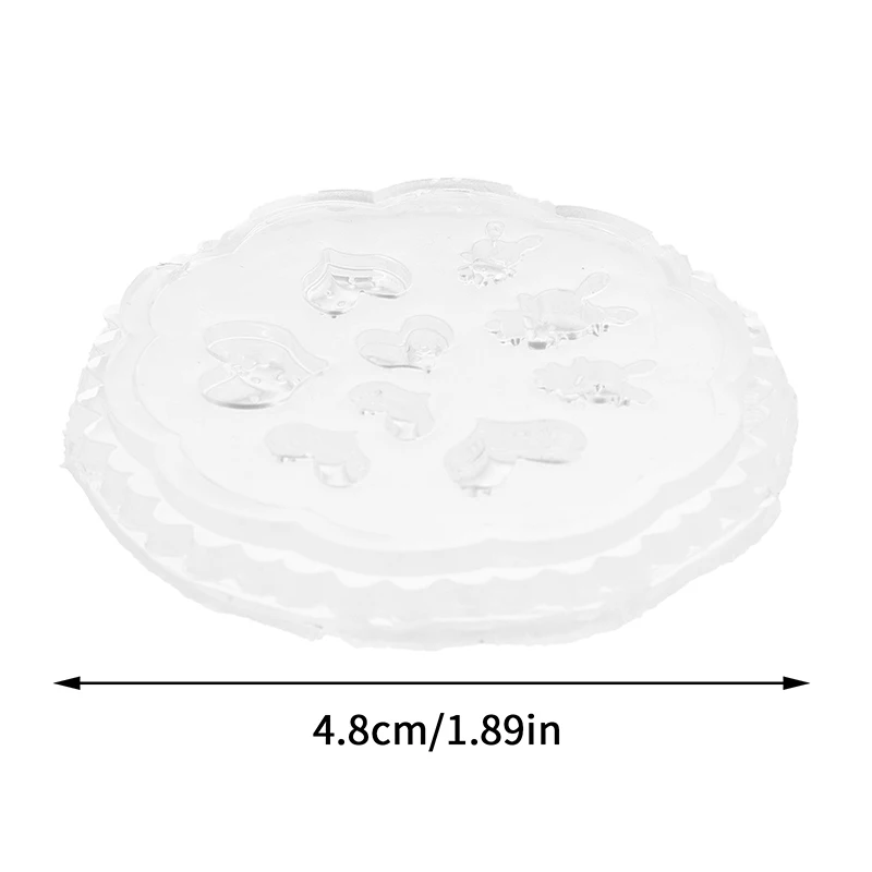 القلب الأرنب سيليكون الأظافر قالب الأرانب الجمال مسمار الفن DIY اليدوية أداة قالب من السيليكون مانيكير الزينة