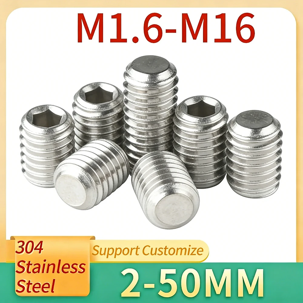 

Набор винтов Allen из нержавеющей стали M1.6-M16 1-50 шт.