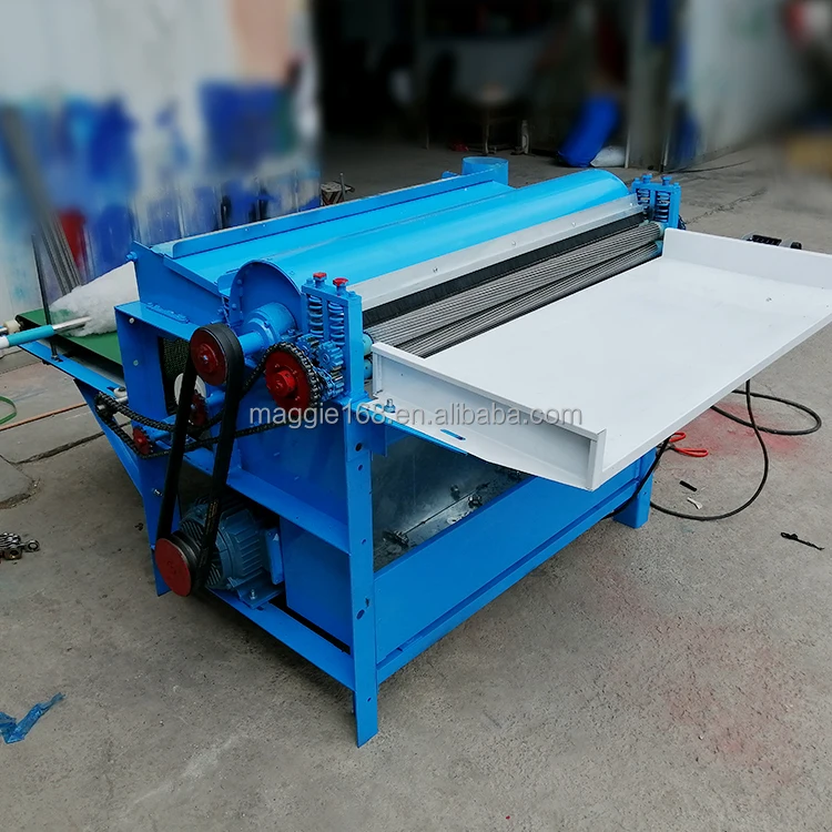 380V Small Carding Cotton Machine 30-40 Kg/h Sheep Wool Textile Carding Machine for Cotton Processing
