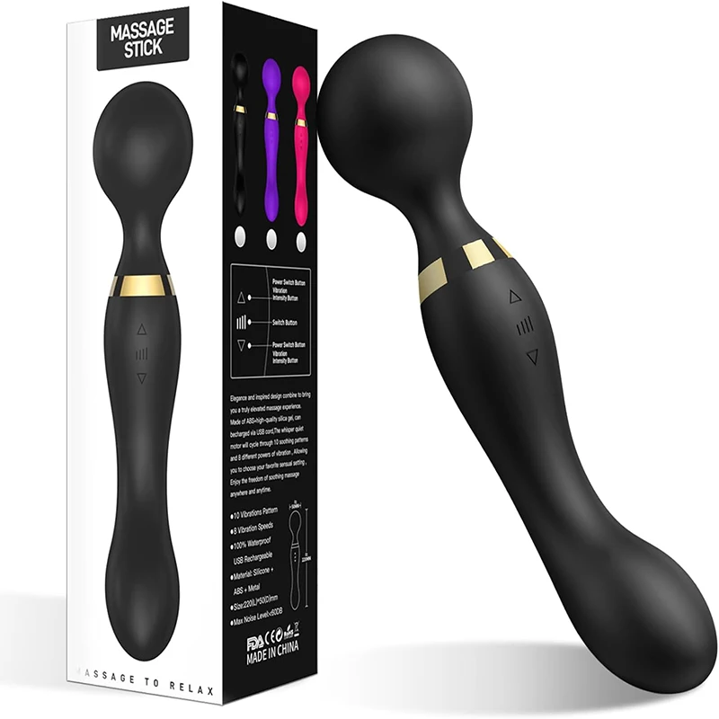 Vibrator Sex Toys Clit Stimulator Vibrators G spot Vibrator dildoes 20 Patterns 8 Speeds Fully Waterproof Quiet Adult Sex Toys