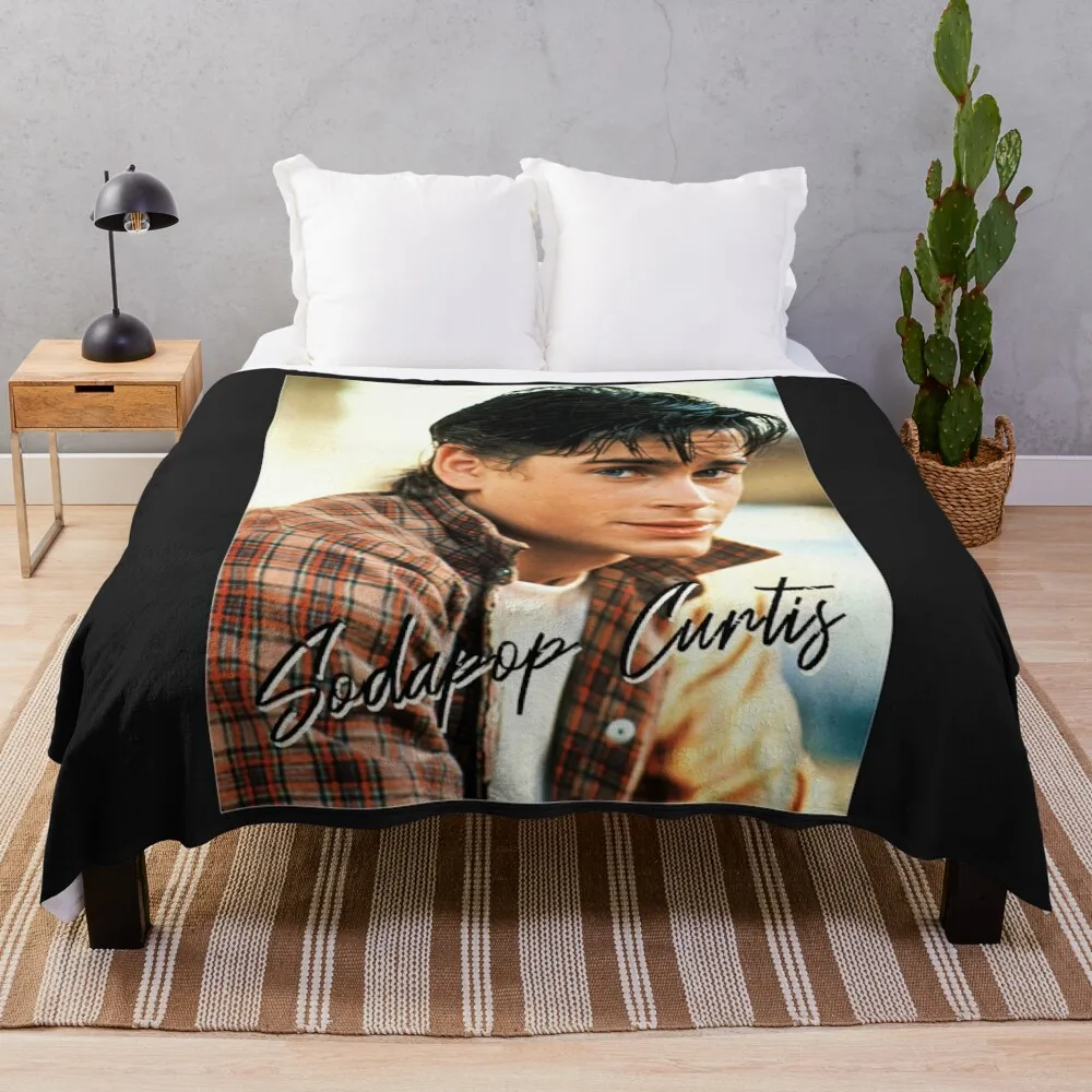 Sodapop Curtis The Outsiders 80s movie Classic T-Shirt Throw Blanket Giant Sofa Blanket wednesday