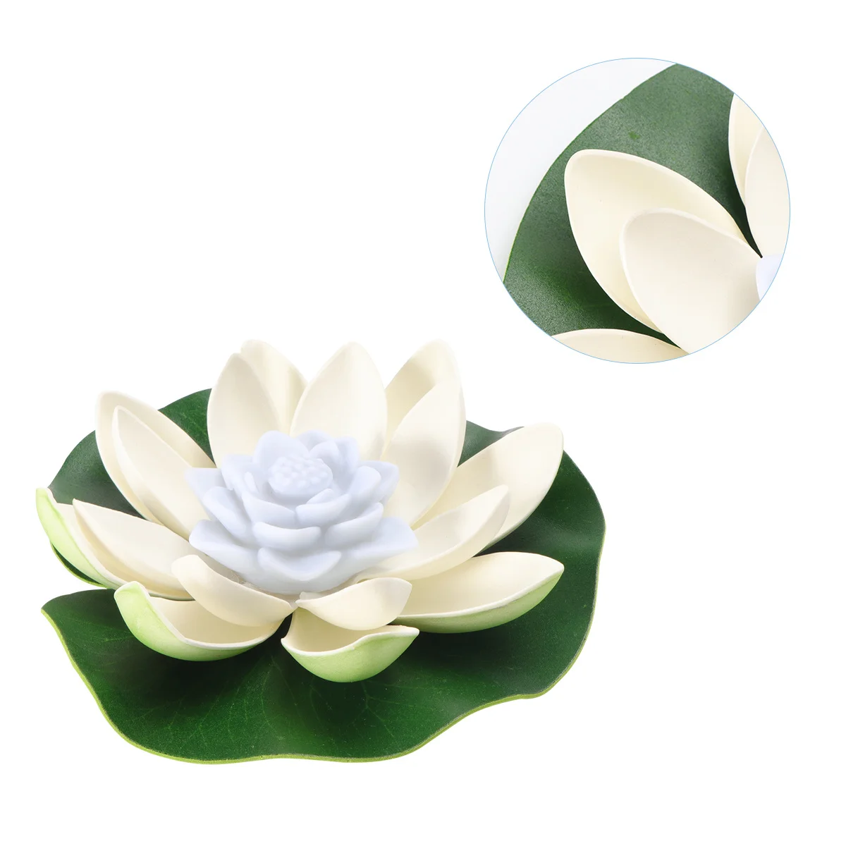 

LED Lotus Water Waterproof Floating Garden Decoration for Pond Festival Wedding Party Romantic Flower Pool