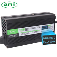 12V 20A Intelligent Automobile Battery Usd For 13.8V Lead Acid AGM GEL VRLA OPZV Battery Charger With OLED Display